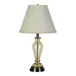 Vintage Glass Table Lamps: The Perfect Accent for Retro-Inspired Spaces