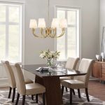 Seasonal Styling with Linen Shade Chandeliers